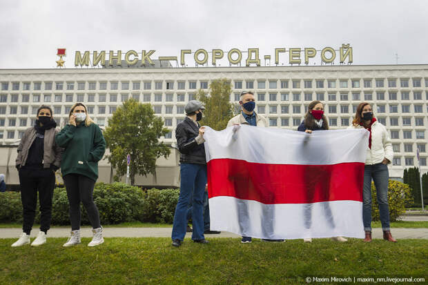Беларусь, протесты 25 октября.
