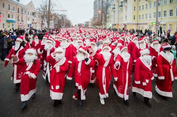 Самые необычные парады России