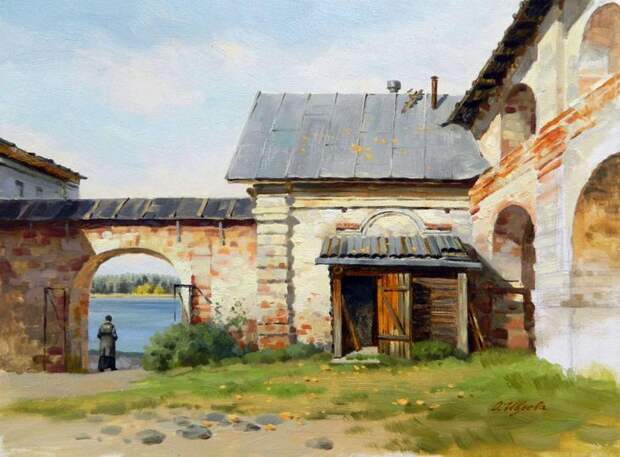 Акварели старинных русских городов Ольги Ивлевой