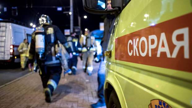 Спасатели тушат пожар в кафе под Нижним Новгородом