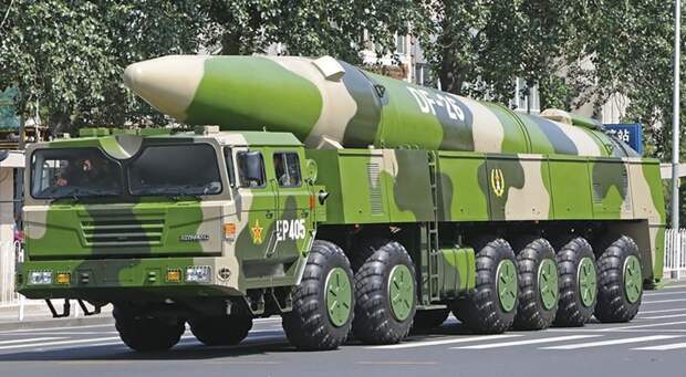 Дунфэн-26 - твердотопливные ракеты КНР, армия, война, китай, оружие