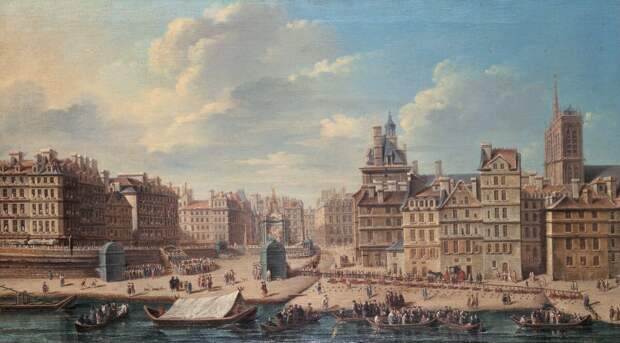 Париж эпохи Просвещения. Взято из открытых источников