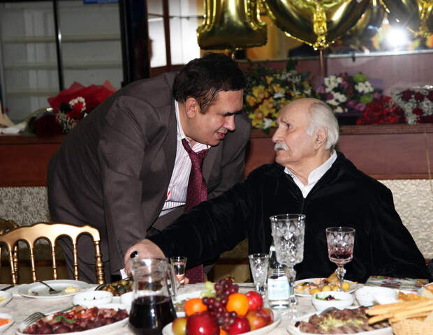 Стас Садальский, Владимир Зельдин. Стас Садальский, Владимир Зельдин.