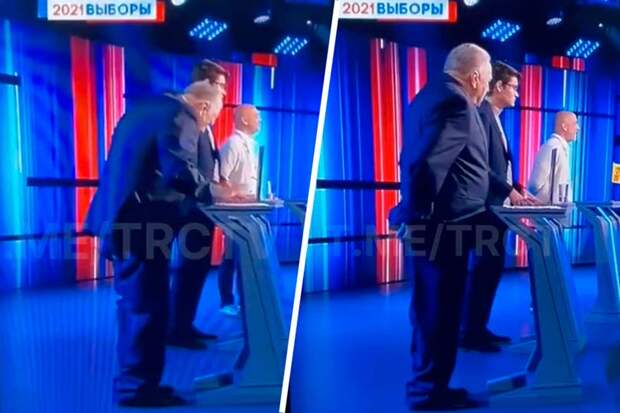 Перед тем, как отправится в политическое небытие, Жириновский потерял штаны на дебатах