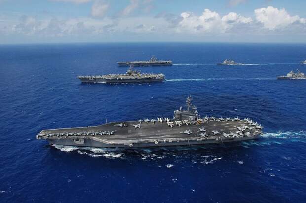 Авианосная ударная группа USS Ronald Reagan
