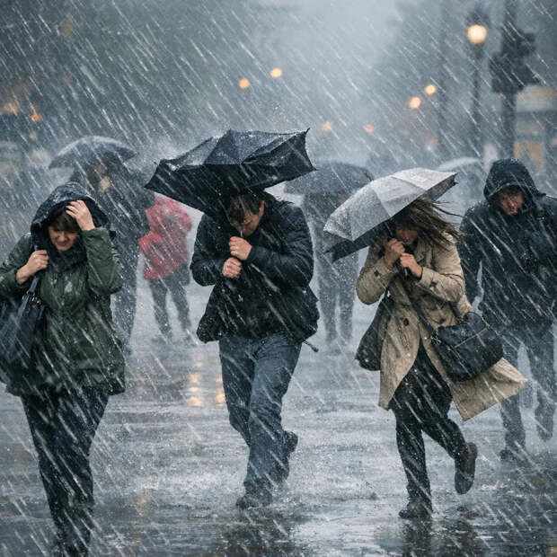 Жителям Подмосковья пообещали семибалльный ветер по шкале ураганов