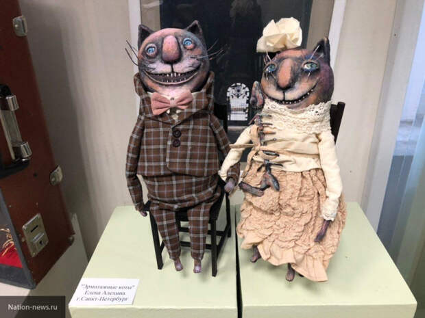 В Петербургском Музее кукол состоялось открытие выставки "Северный город. Образ и Слово"