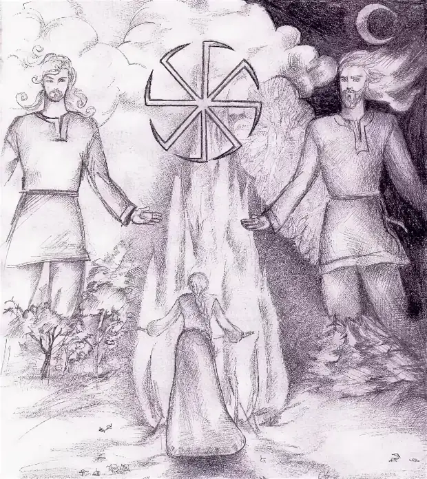 Лики славянских богов. Чернобог