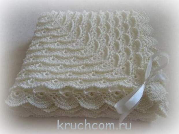 Схемы одеял вязаных крючком