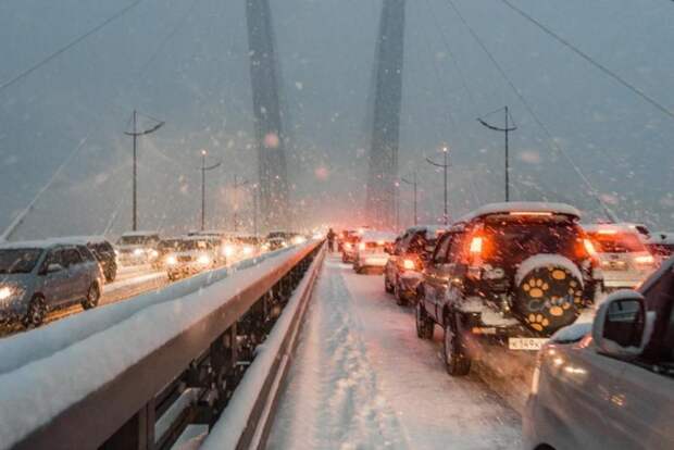 «Придет на три дня»: синоптики назвали дату сильного снегопада во Владивостоке