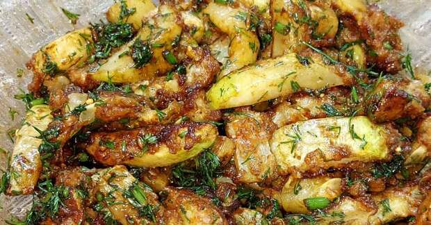 Кабачки по-корейски, что на вкус как грибы