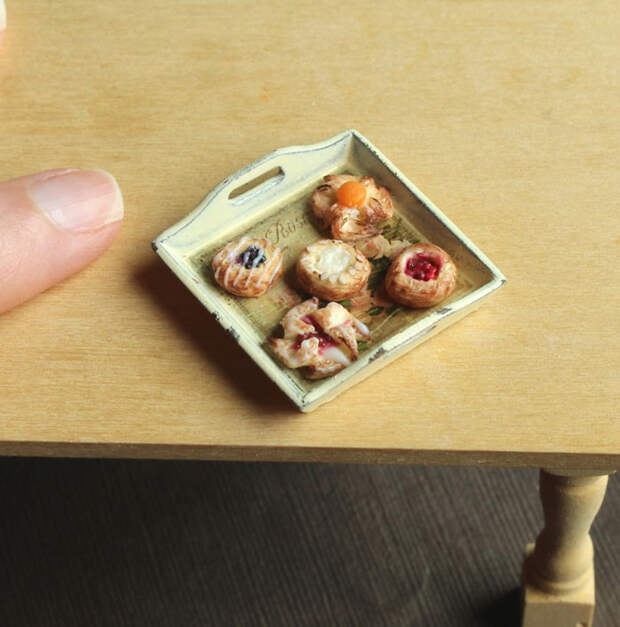 Эти мини-скульптуры из глины так похожи на настоящую еду, что слюнки текут