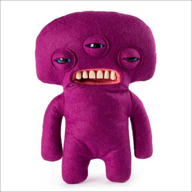Мягкие игрушки-монстры Fugglers с человеческими зубами