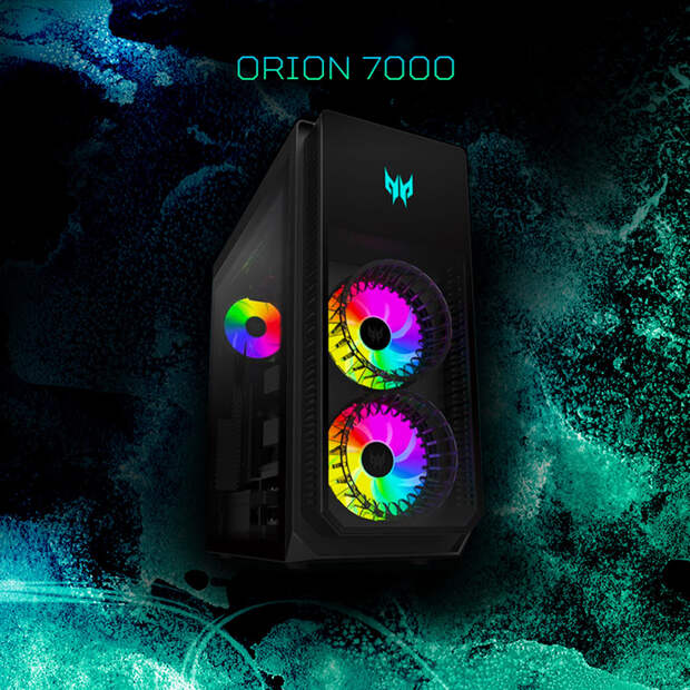 Acer представила Predator Orion 7000 — первый в мире игровой компьютер на Intel Alder Lake"