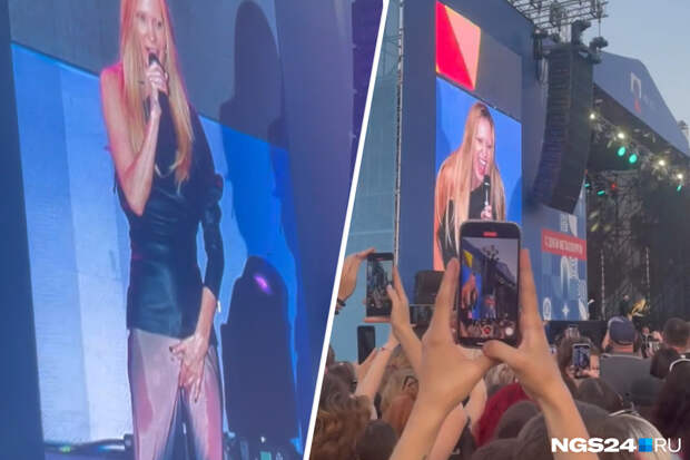 Красноярцы возмутились выступлением Глюкозы на Дне металлурга