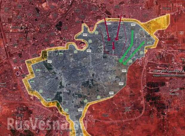 ВАЖНО: Армия Сирии при поддержке ВКС России продолжает наступление в Алеппо (+ВИДЕО, КАРТА) | Русская весна