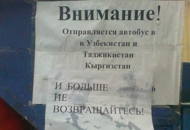 Самые смешные объявления!