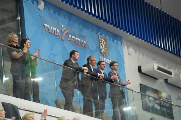 Губернатор Дмитрий Миляев присутствует на матче «Тулицы»