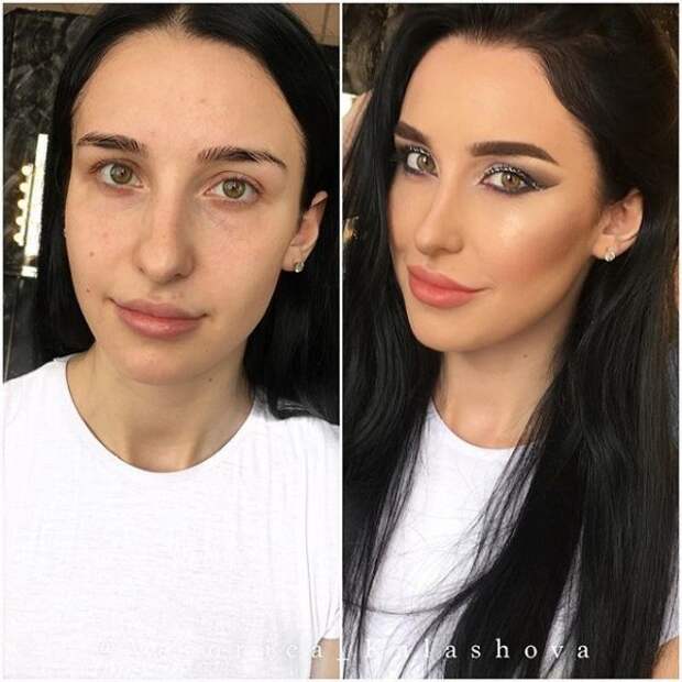 Никогда не доверяй женщине с макияжем