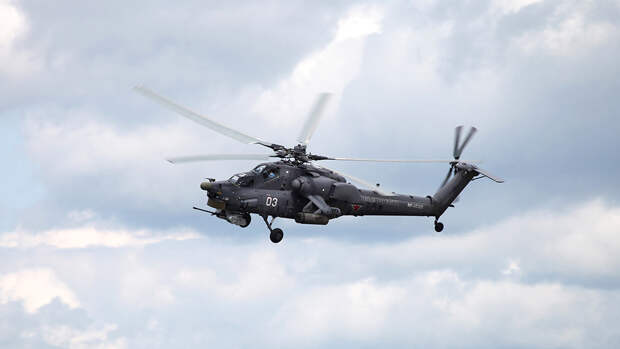 Ми-28Н «Ночной охотник». В НАТО его прозвали Havoc, что означает «разрушитель».