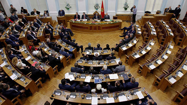 Заседание парламента Черногории. Архивное фото