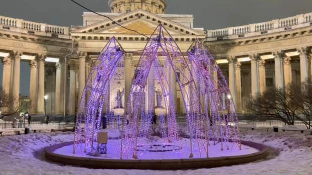 К 8 марта световые фонтаны Петербурга окрасятся в цвет нежности