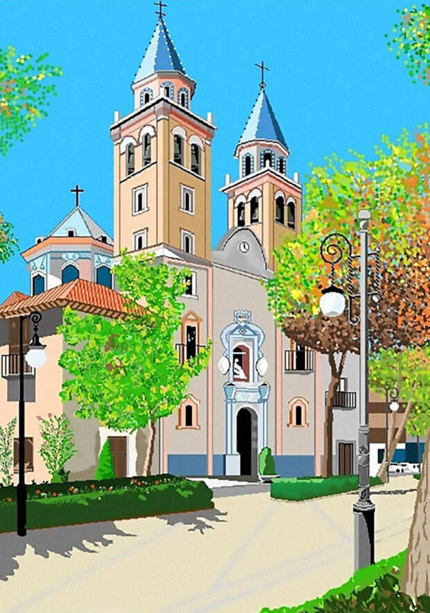 Детализированные картины в MS Paint от 91-летней испанки