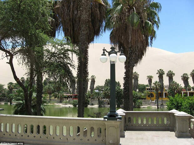Удивительный город-оазис среди пустыни в Перу