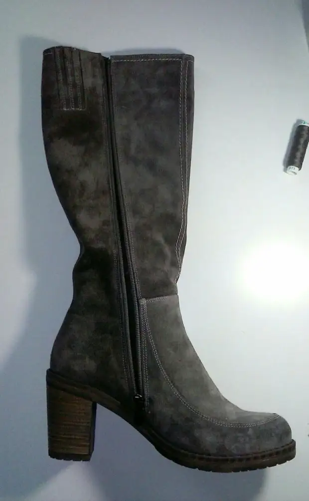 Как ушить широкое голенище сапога самостоятельно - Сделай сам ...