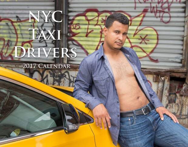 Календарь Нью-Йоркских таксистов 2017 календарь, нью-йорк, такси, таксист
