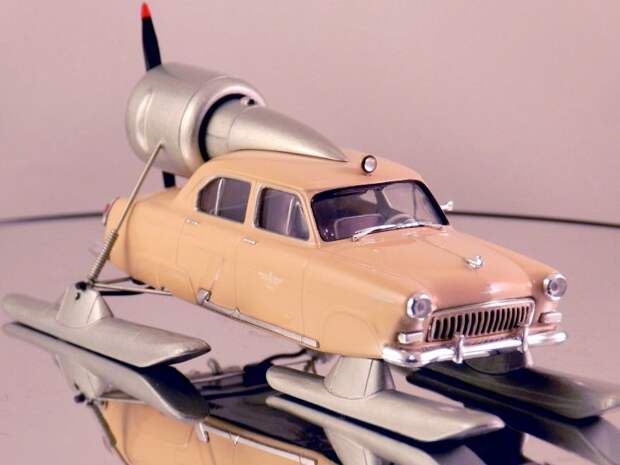 ГАЗ-21 Север-3 авто, автодизайн, газ, запорожец, моделизм, модель, москвич, советские автомобили