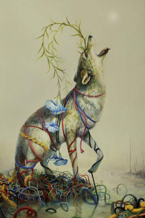 Сюрреалистические картины от Martin Wittfooth
