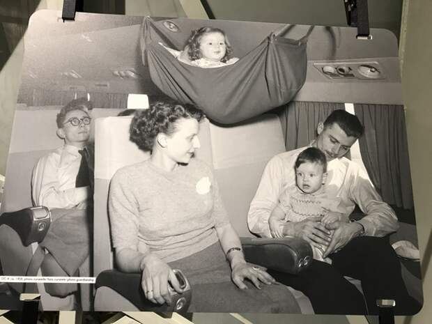 Как путешествовали на самолёте младенцы 70 лет назад (2) фотография, Авиация, Дети, путешествия