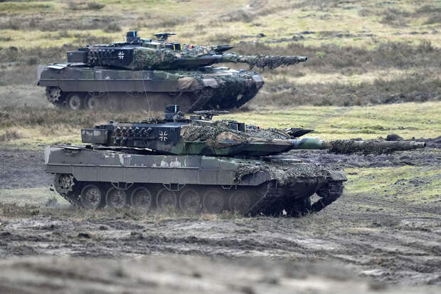 DR: переданные Киеву Данией, ФРГ и Нидерландами танки Leopard не могут стрелять
