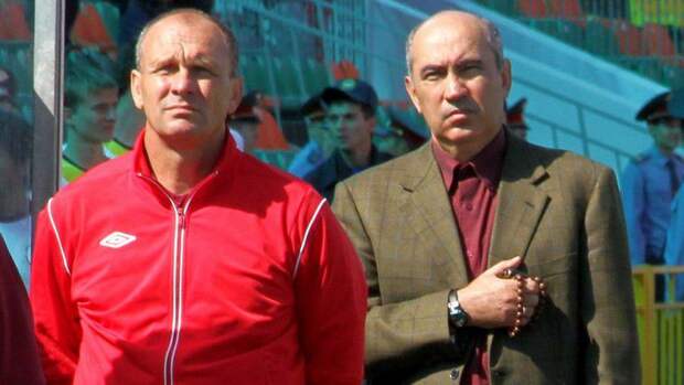 Виталий КАФАНОВ (слева) - права рука Курбана БЕРДЫЕВА в "Рубине" и "Ростове". Фото Александр ВОЛГИН