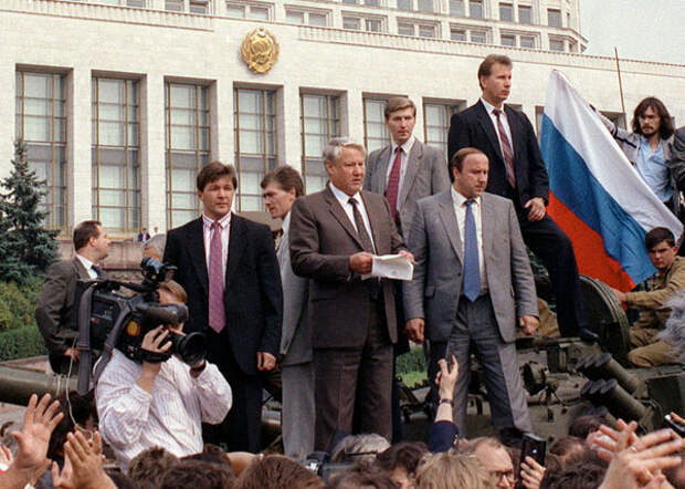 путч август 1991 ельцин|Фото: