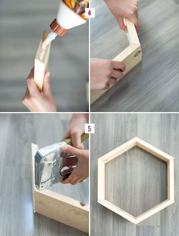 Сотовые полки (Diy)