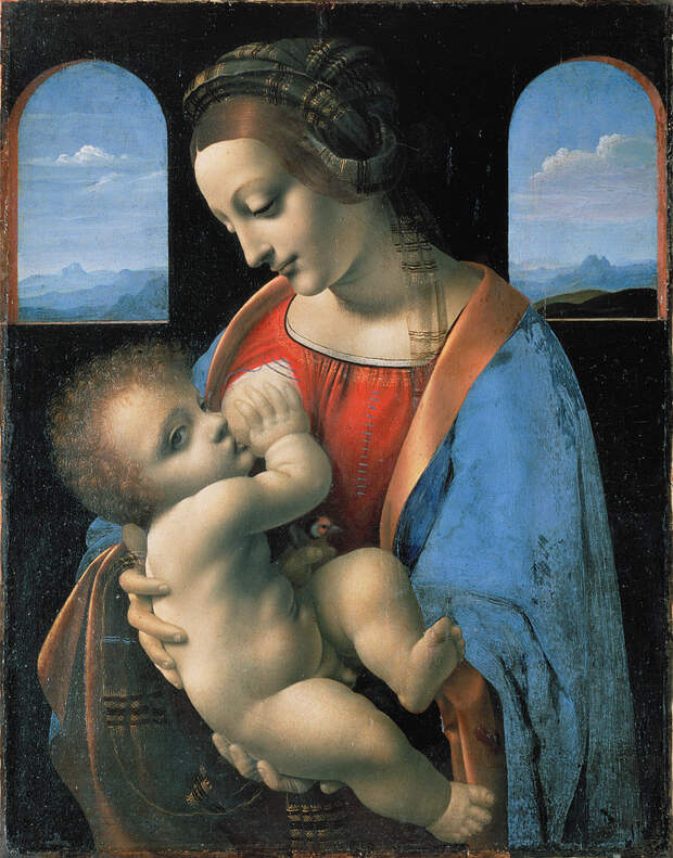 https://upload.wikimedia.org/wikipedia/commons/thumb/6/6f/Leonardo_da_Vinci_attributed_-_Madonna_Litta.jpg/800px-Leonardo_da_Vinci_attributed_-_Madonna_Litta.jpg