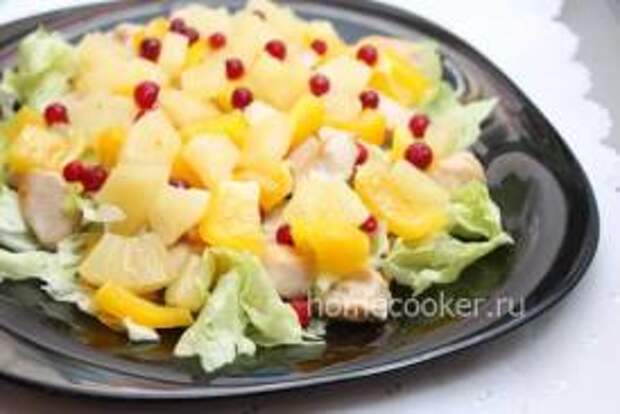 Салат с курицей и ананасами salat-s-kuritsej-i-ananasami