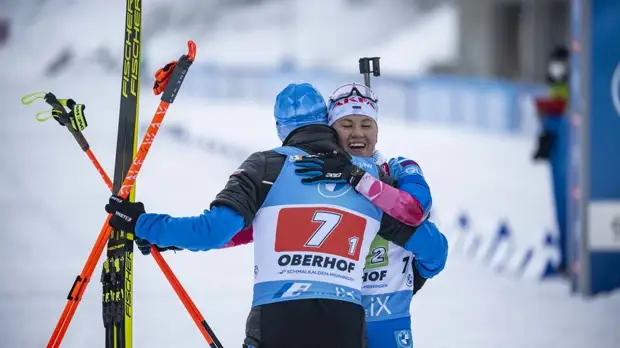 Слепцова считает, что российские биатлонисты поборются за бронзу в смешанной эстафете на ОИ