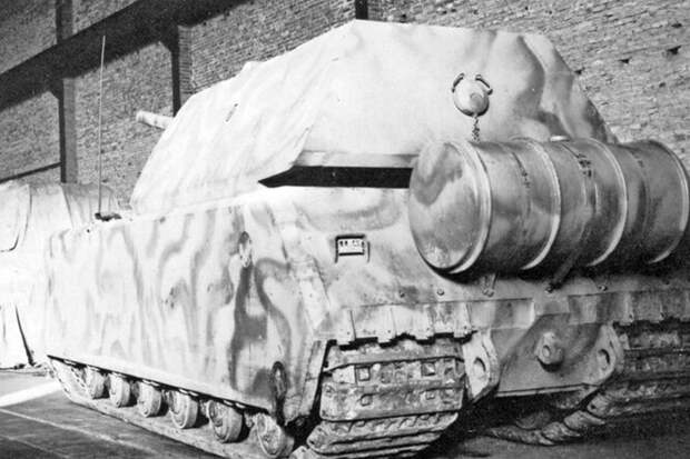 Сверхтяжелый немецкий танк, который ни разу не вступал в бой