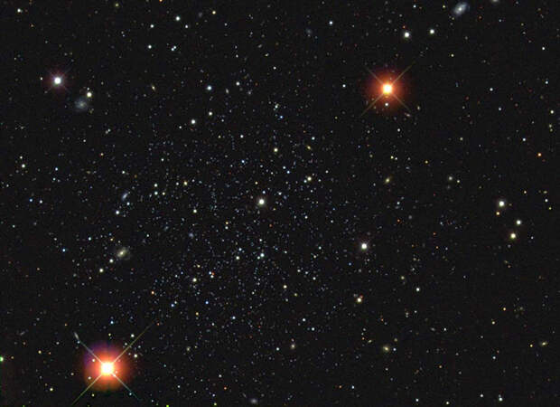 Рис. 2. Цифровая фотография звезд Галактики