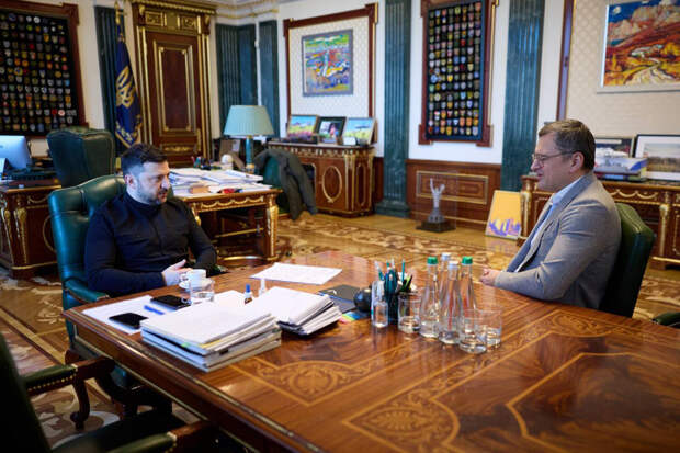 Зеленский и Кулеба встретились и обсудили будущее сотрудничество