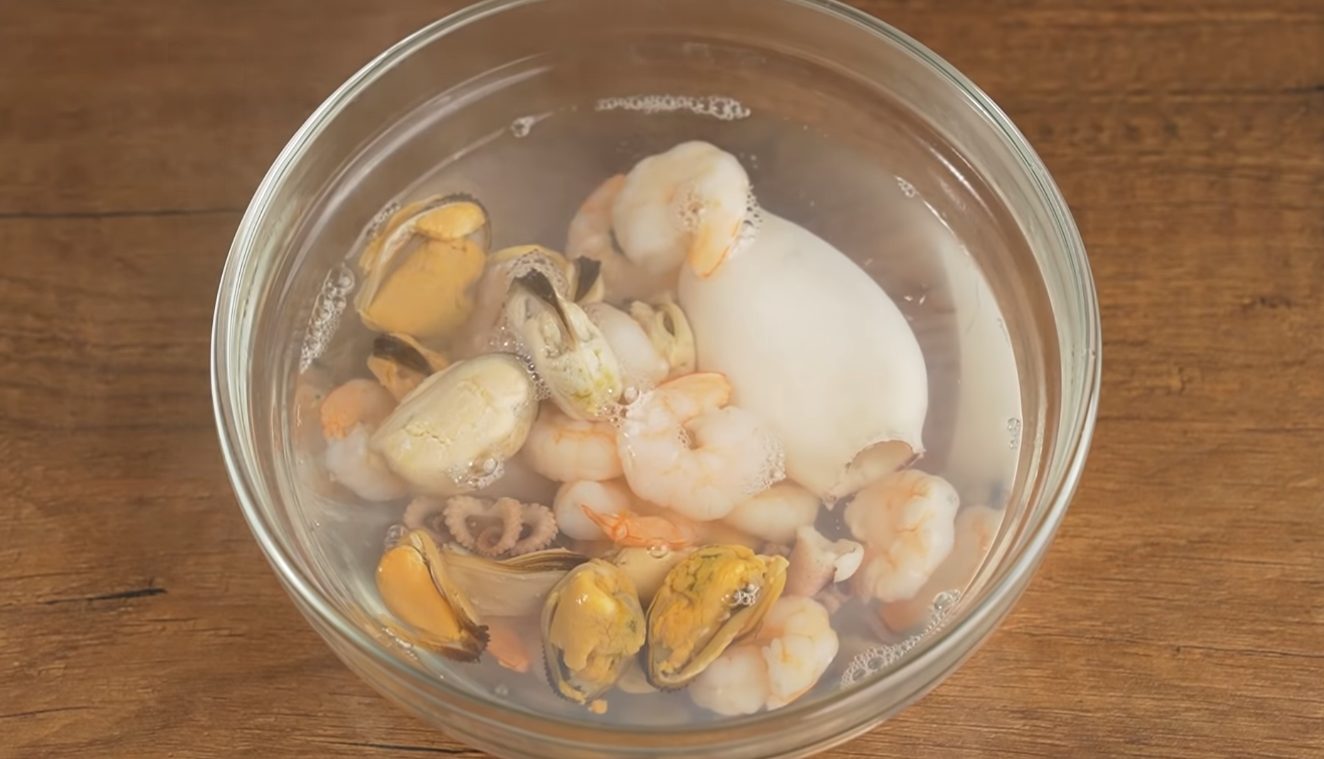 Так морепродукты получаться нежными и вкусными Так морепродукты получаться нежными и вкусными