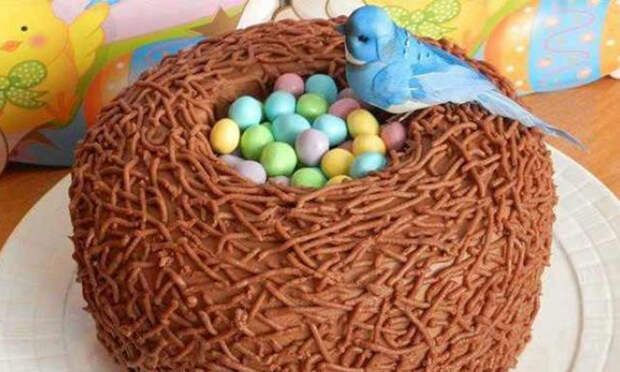 оригинальный и красивый пасхальный кулич
