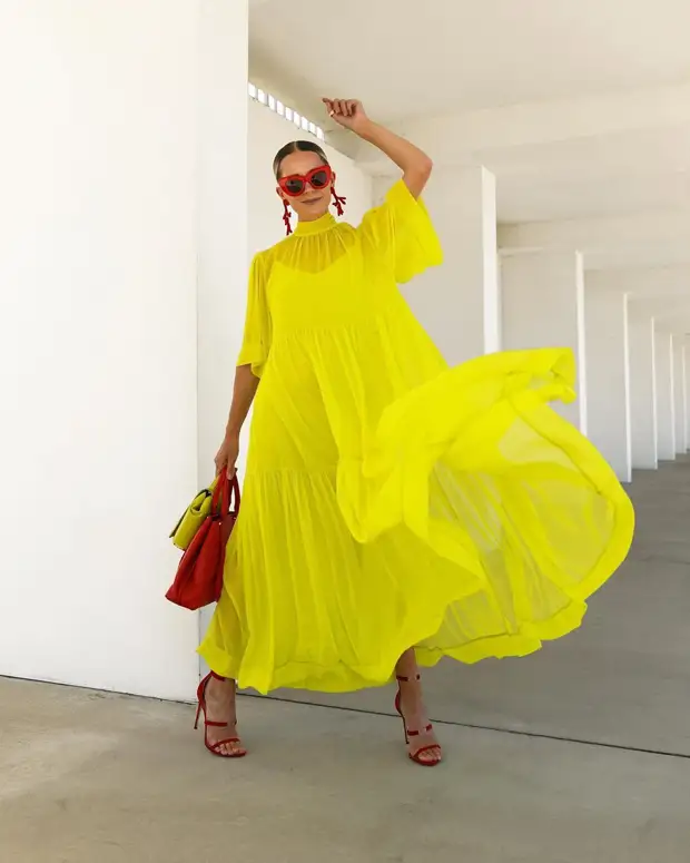 Модные летние образы в желтом цвете: 36 идей, которые вас вдохновят