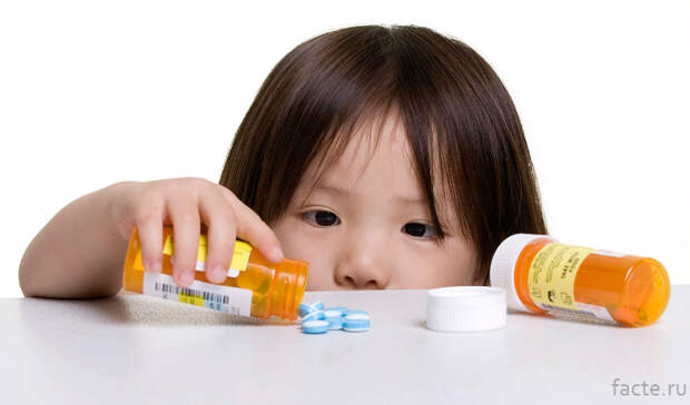 Ребенок нашел лекарства
