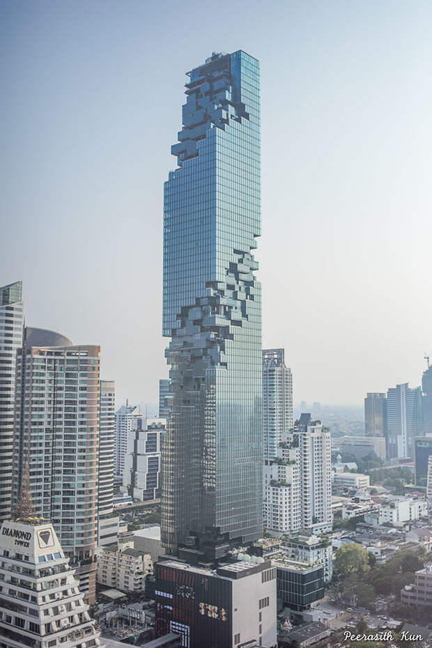 Мы строили, строили и наконец построили: самый высокий небоскрёб в Таиланде небоскреб, стройка, таиланд