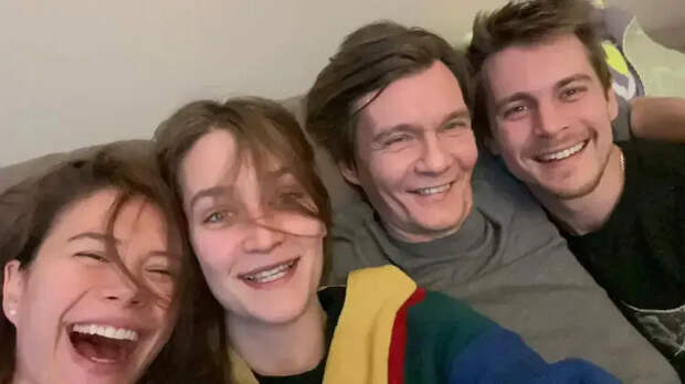 Диана Пожарская, Филипп Янковский с детьми