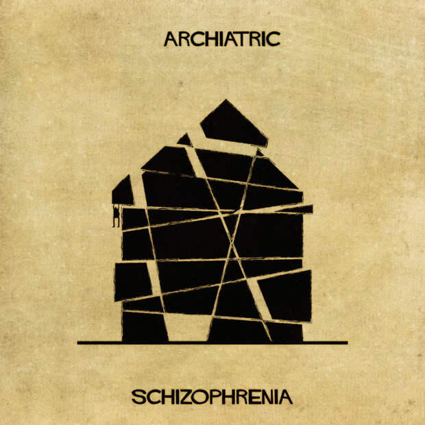 Шизофрения архитектура, заболевание